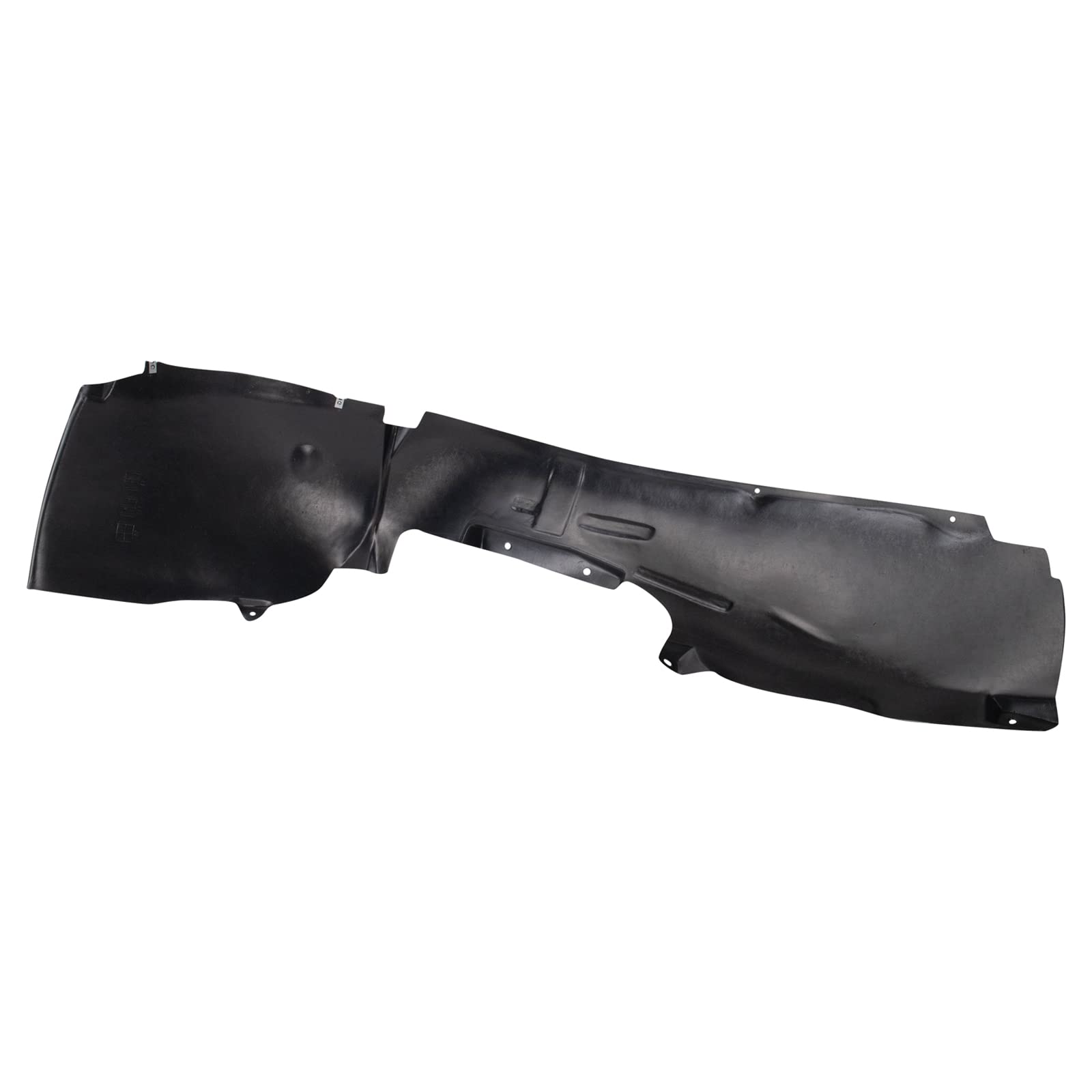Trq Front Inner Fender Liner Set Compatible With 2007-2012 Dodge Caliber Ch1250131 Ch1251131
