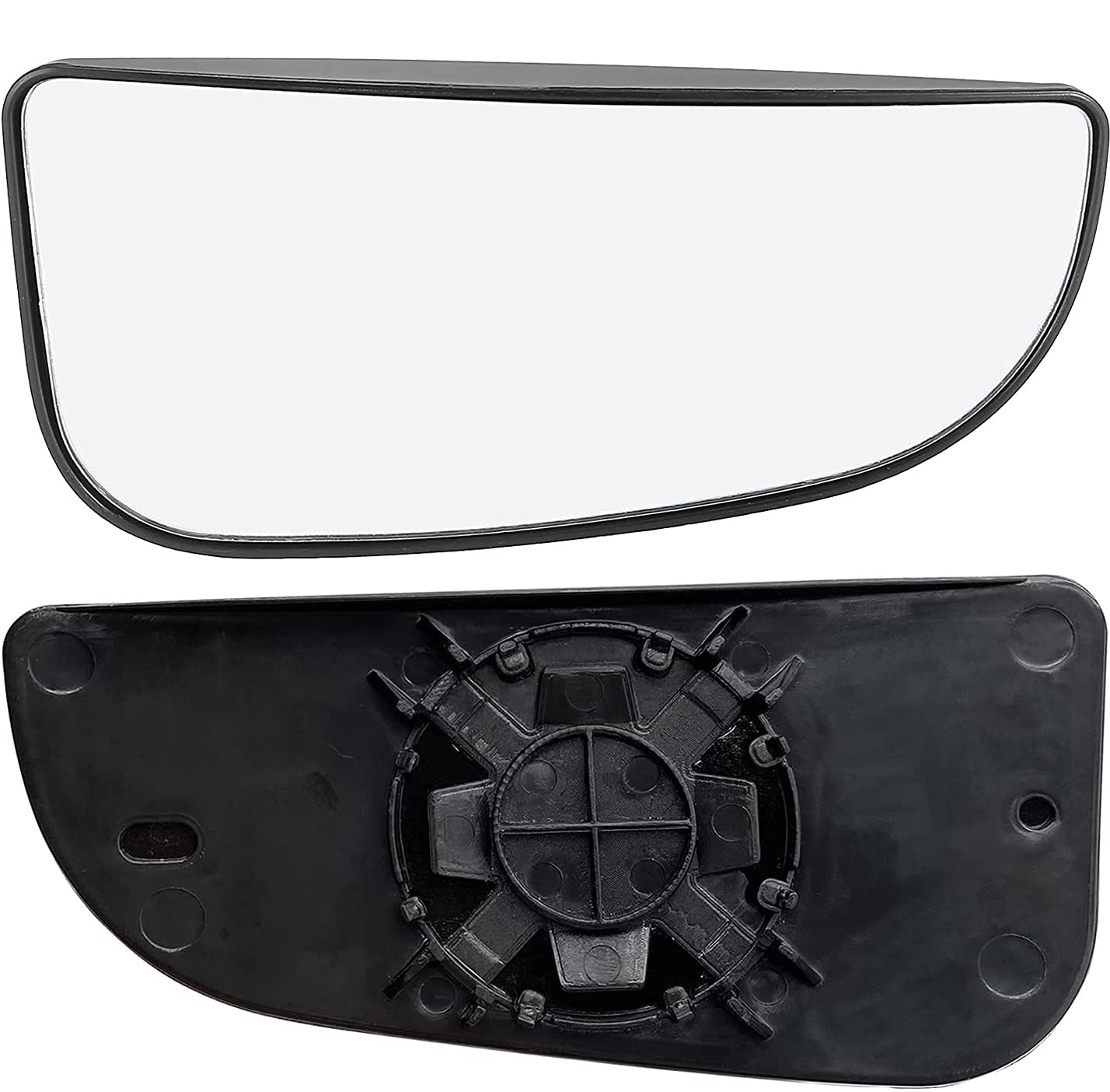 68067730Aa Ram Passenger Side Lower Mirror Glass Compatible With 2009-2020 Dodge Ram 1500 2500 3500 4500 5500 Towing Mirror Ram Right Pass Convex Lower Mirror Glass With Bracket