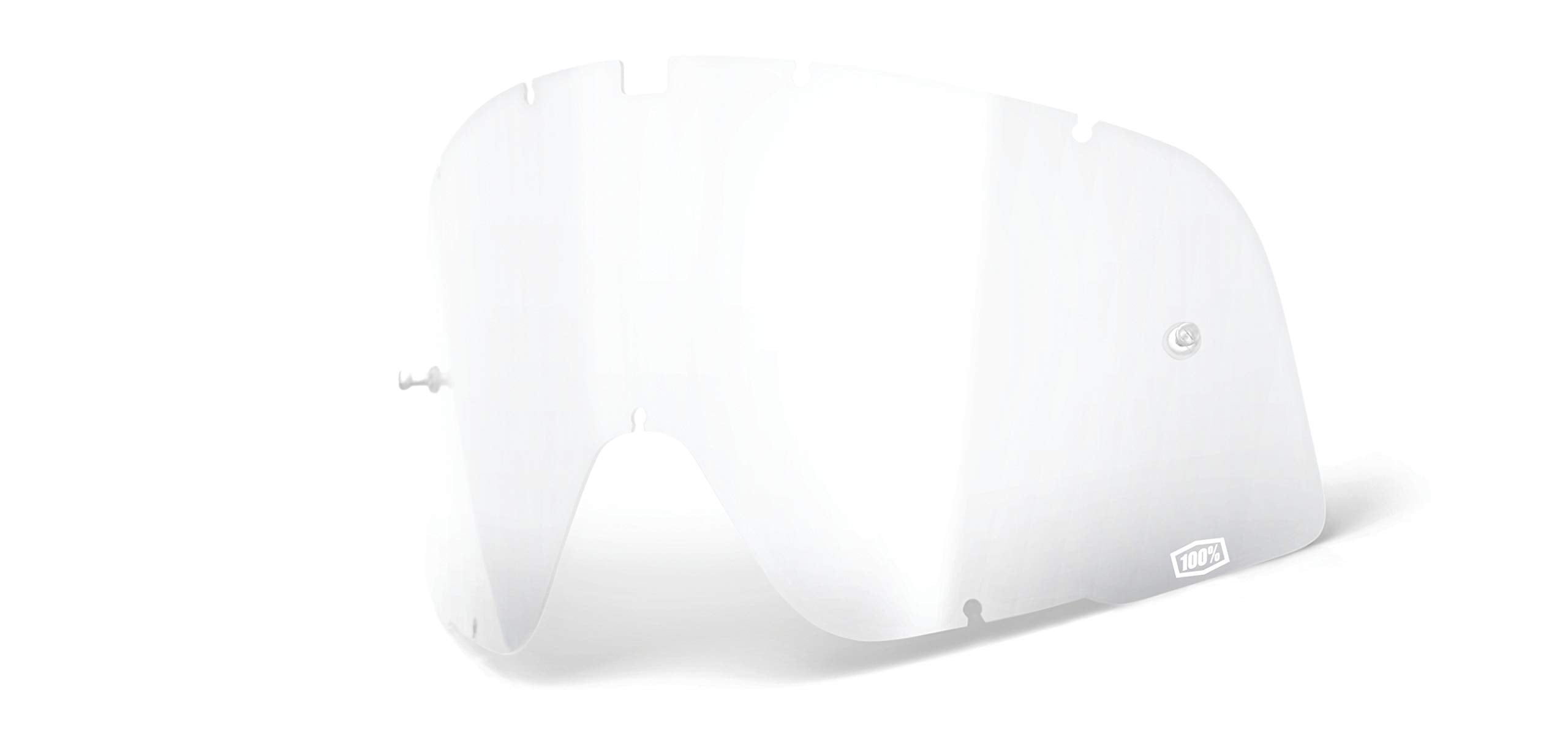 100% Goggle Replacement Lens - Barstow Compatible (CLEAR)