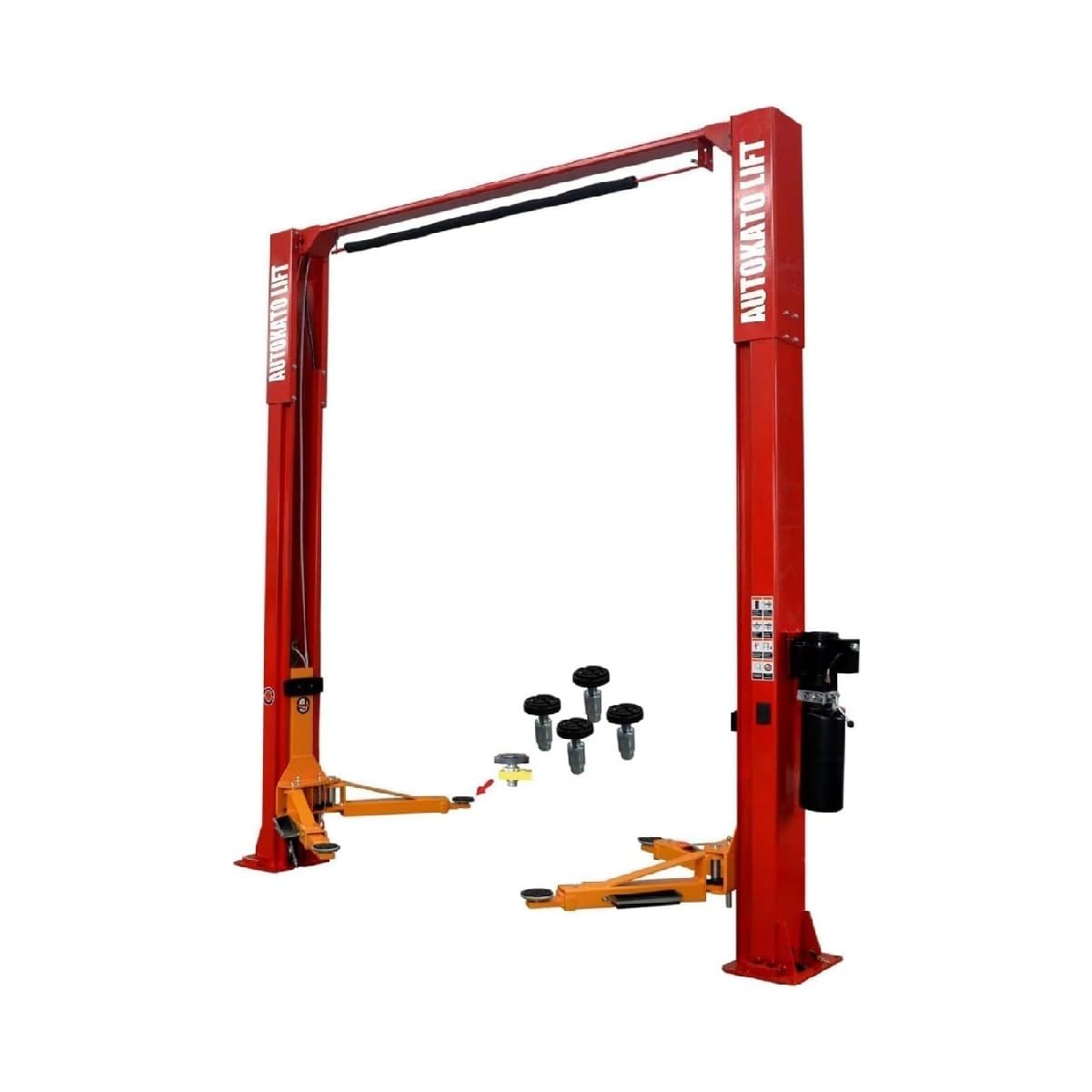 KT-M120L 12000lbs Two Post Lift Auto Lift 2 Post Car Lift Extra Height 167    / 4.235M Max Wide 151 Inch Truck Clear Floor Hoist