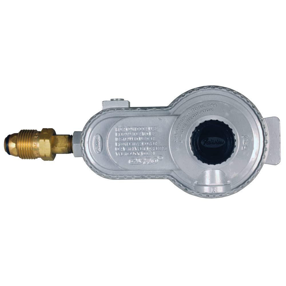 JR Products 07-30375 Excess Flow POL Regulator, SILVER