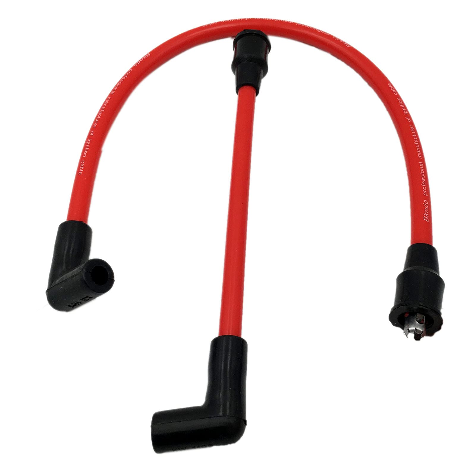 IBVIBV 10mm Spark Plug Wires Compatible with Harley-Davidson Softail 1984-1999 FXST/FLST