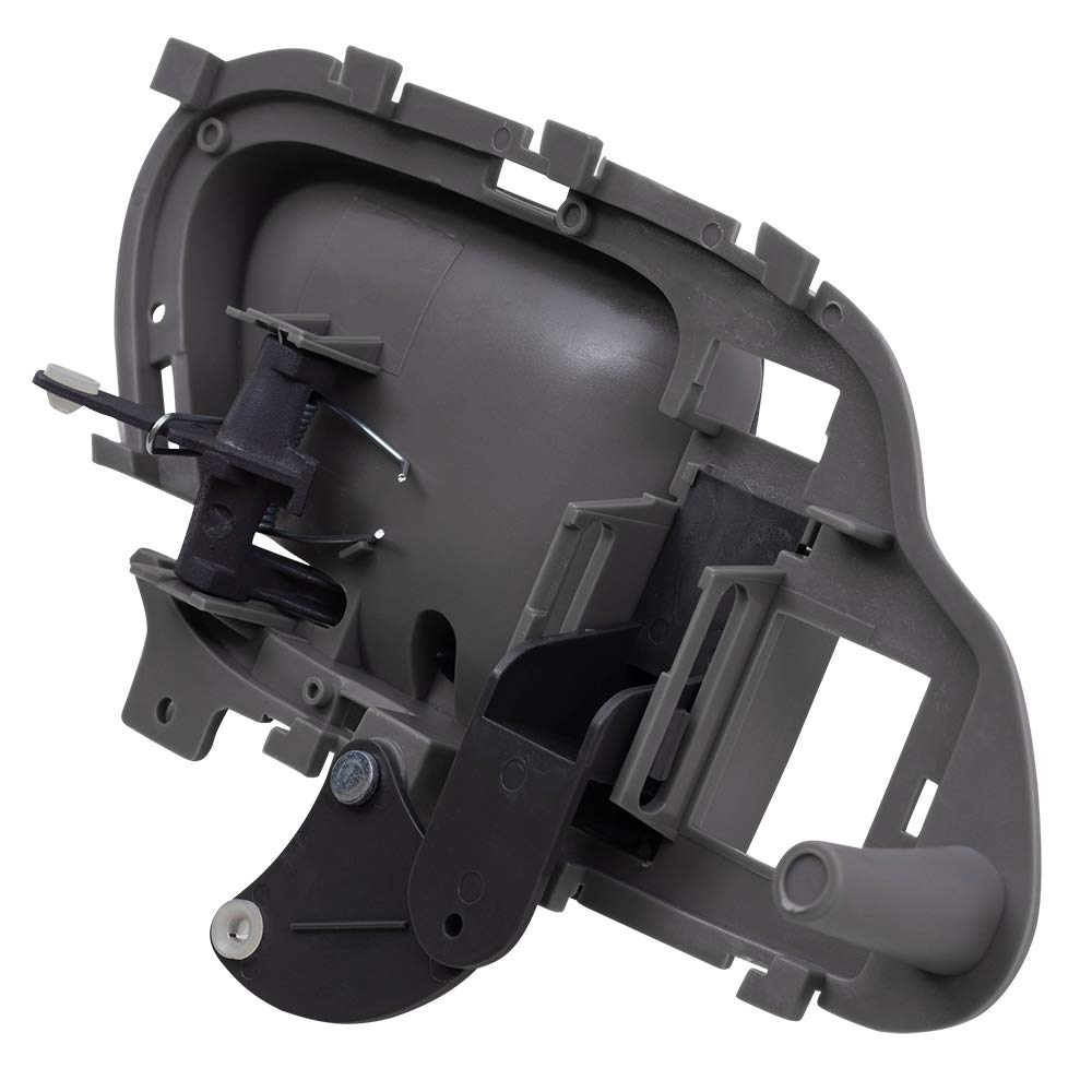 Autoandart Brock Replacement Driver And Passenger Inside Inner Gray Door Handles Compatible With 95-02 Pickup Truck 15708043 157