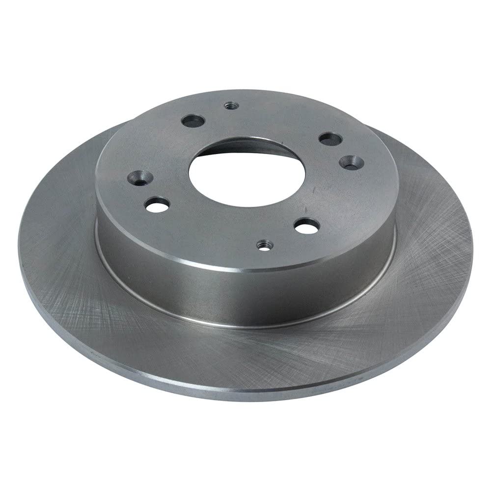 Trq Rear Brake Rotors Set Solid Compatible With 1998-1999 Acura Cl 1998-2002 Honda Accord