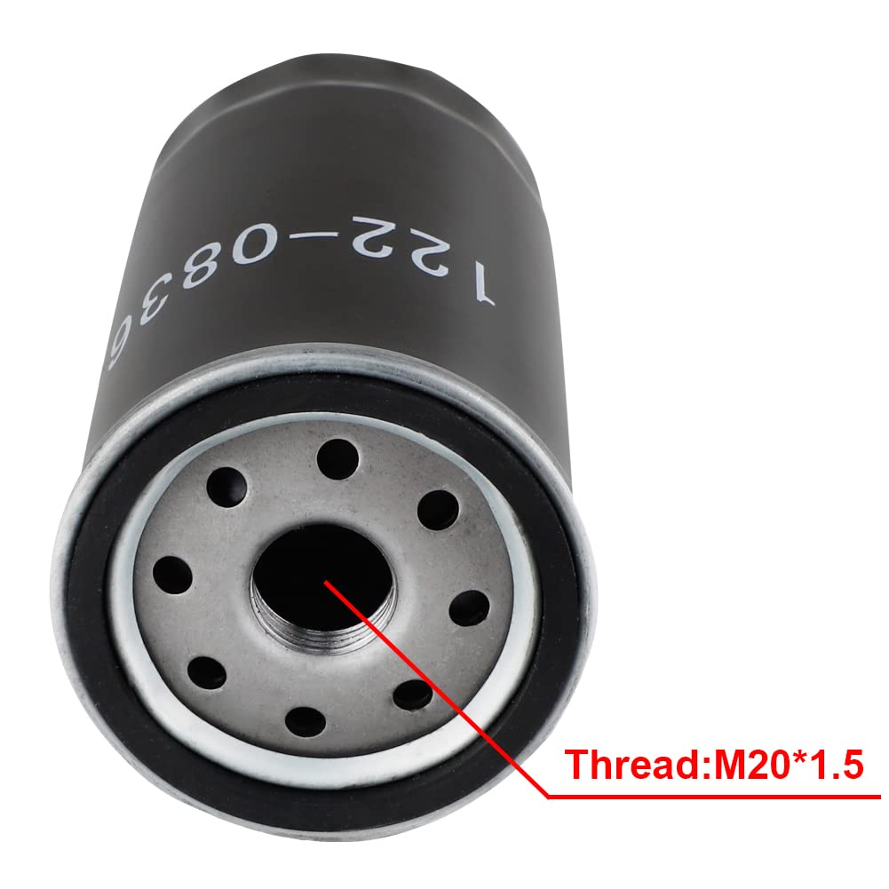 Huswell 122-0836 Oil Filter 140-3116 Air Filter For Cummins Onan 5500 7000 Rv Generators Hgjaa Hgjab Hgjac-Oil Change Kit
