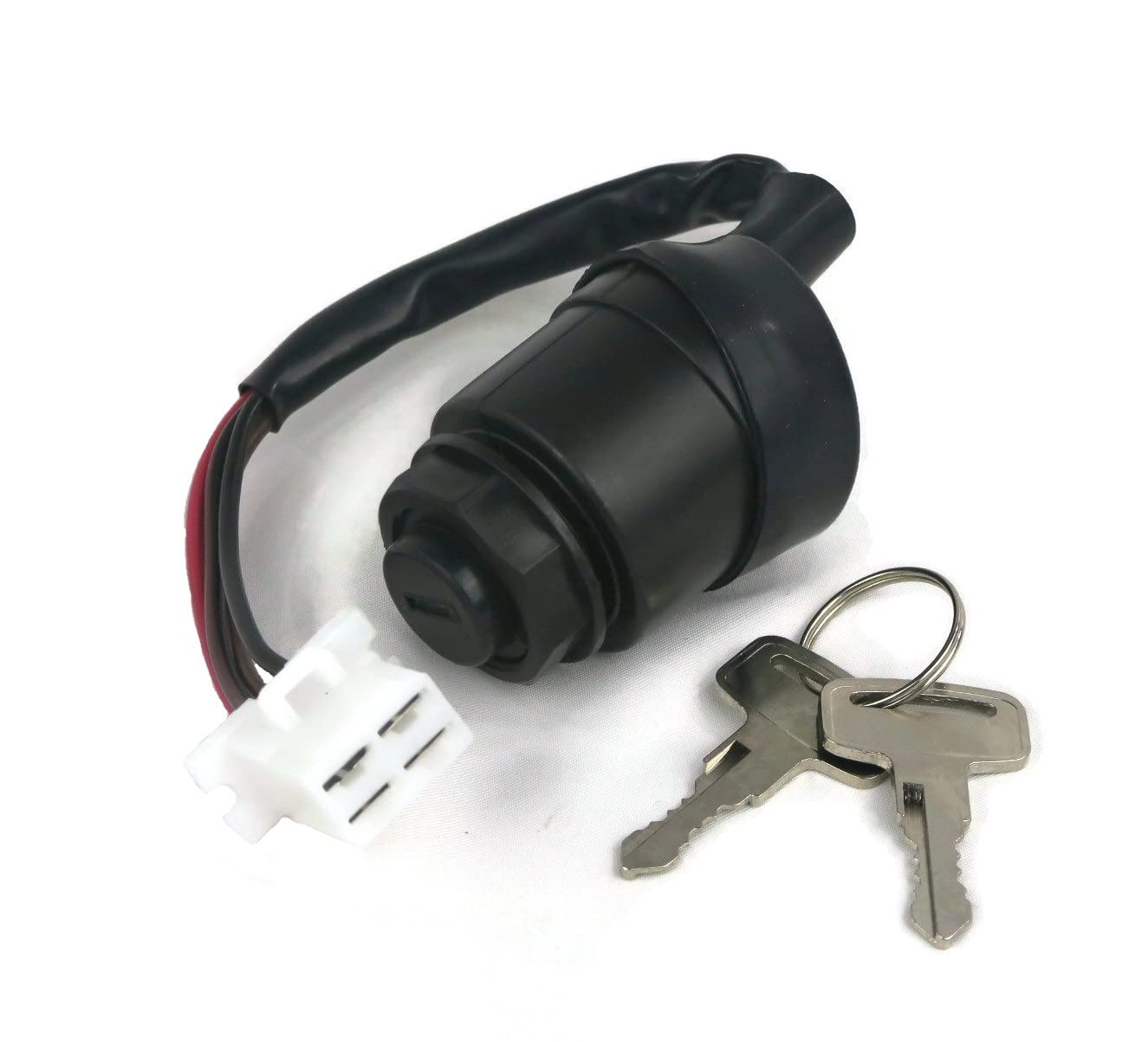 The ROP Shop Key Switch for 1990-1994 Yamaha G8 Golf Carts with 4 Cycle Gas, Electric Ignition