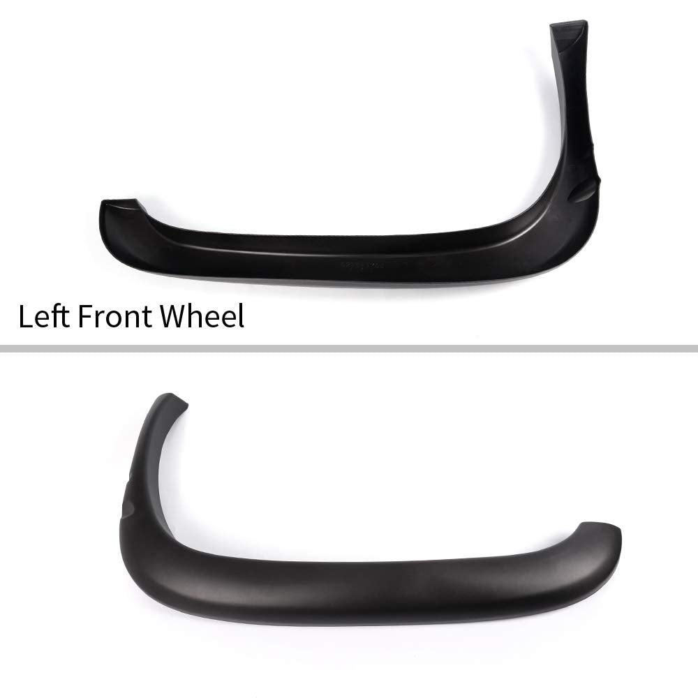 G-PLUS Fender Flares for 1994-2001 Dodge Ram 1500/2500/3500, Black Matte Truck Accessories, 4pcs Trim Cover Protector