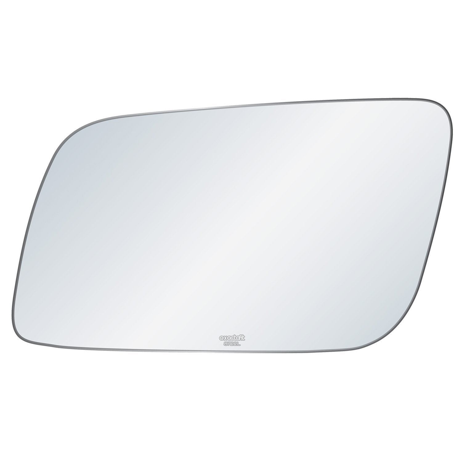 exactafit 8722L Driver Side Mirror Glass Left Replacement Compatible With 1985-2005 Chevrolet Astro, 1985-2005 GMC Safari