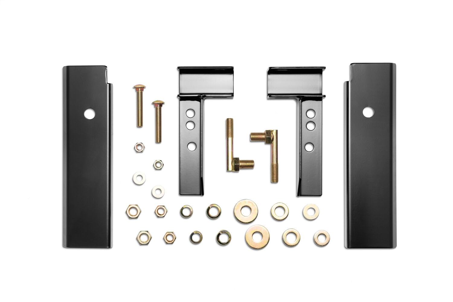 RealTruck Backrack Hardware Kit for use w/Standard Bed, Black, No Drill | 30109 | Fits 1999-2006 Chevrolet/GMC Silverado/Sierra 