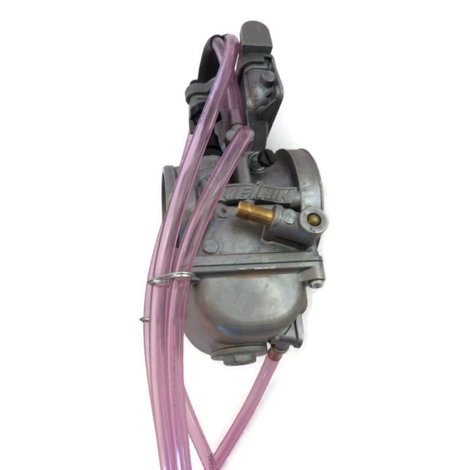 MAX-MOTORSPORTS Universal 4mm ID Carburetor Vent Hose Lines Overflow 10'ft Kit fits Keihin Mikuni Carb Mx ATV (Clear Factory Pin
