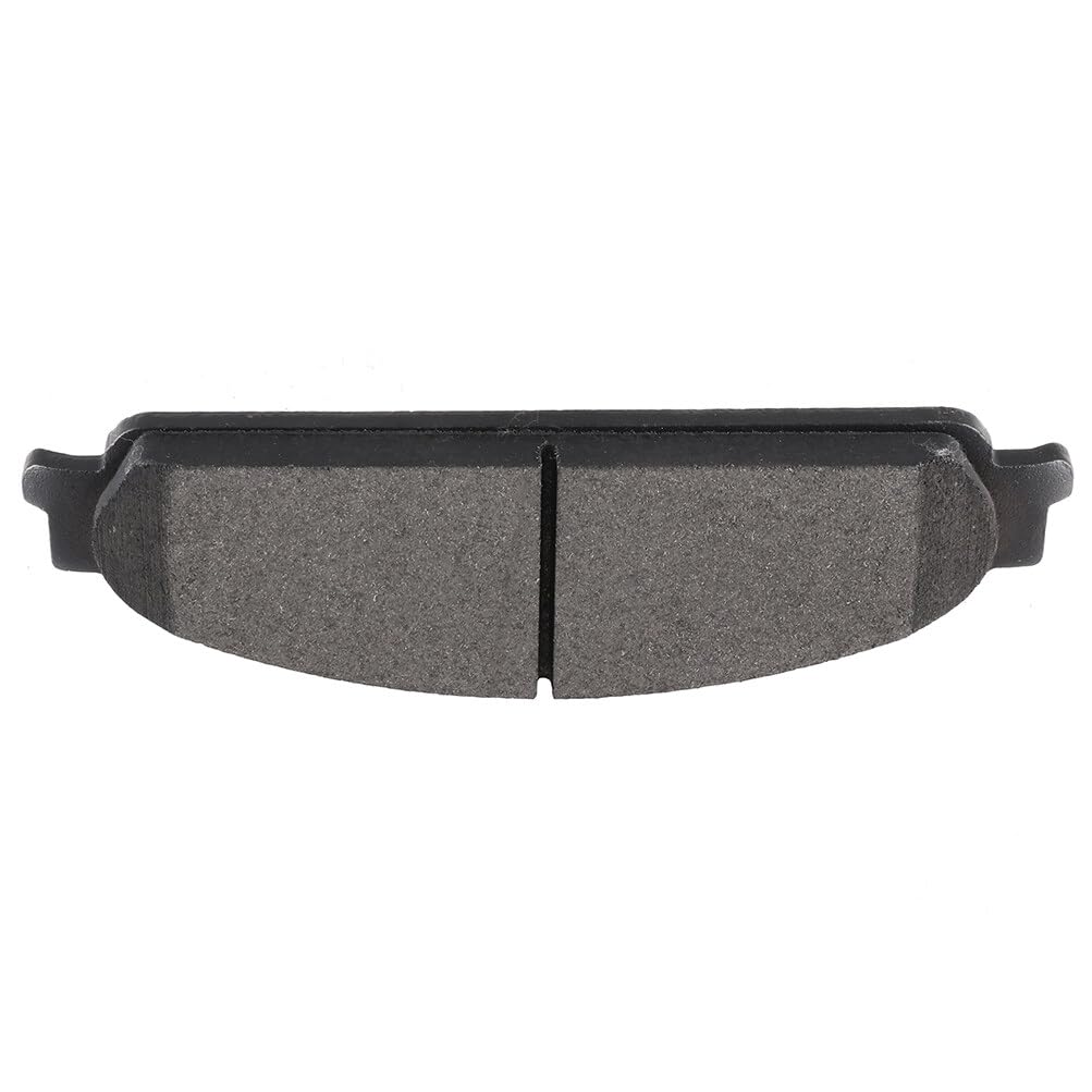 Eccpp D1070-7975 4Pcs Front Semi Metallic Disc Brake Pad Set - Fit For Ford Five Hundred 2005-2007, Freestyle 2005-2007, Taurus
