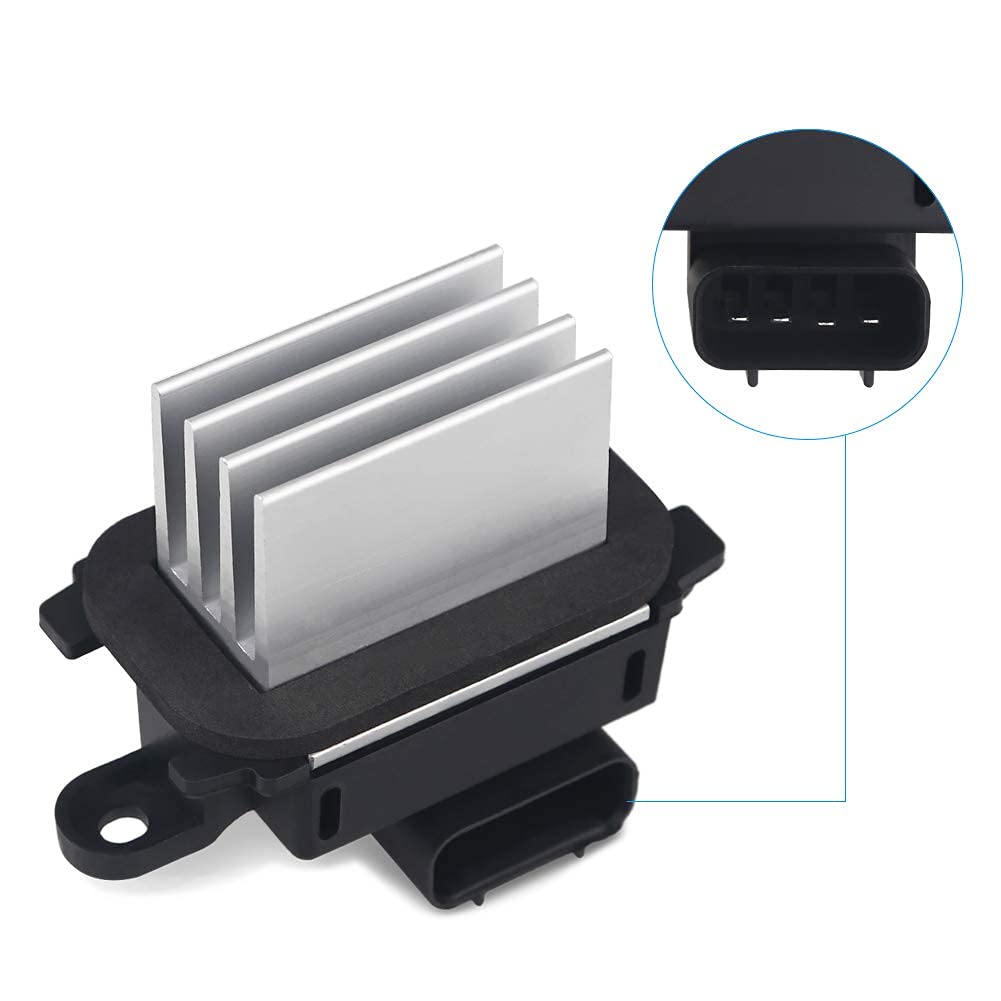 Wmphe Hvac Blower Motor Resistor Compatible With Ford Expedition Ford F150 Lincoln Navigator Replaces Oem Bl3Z-19E624-A Bl3Z19E6
