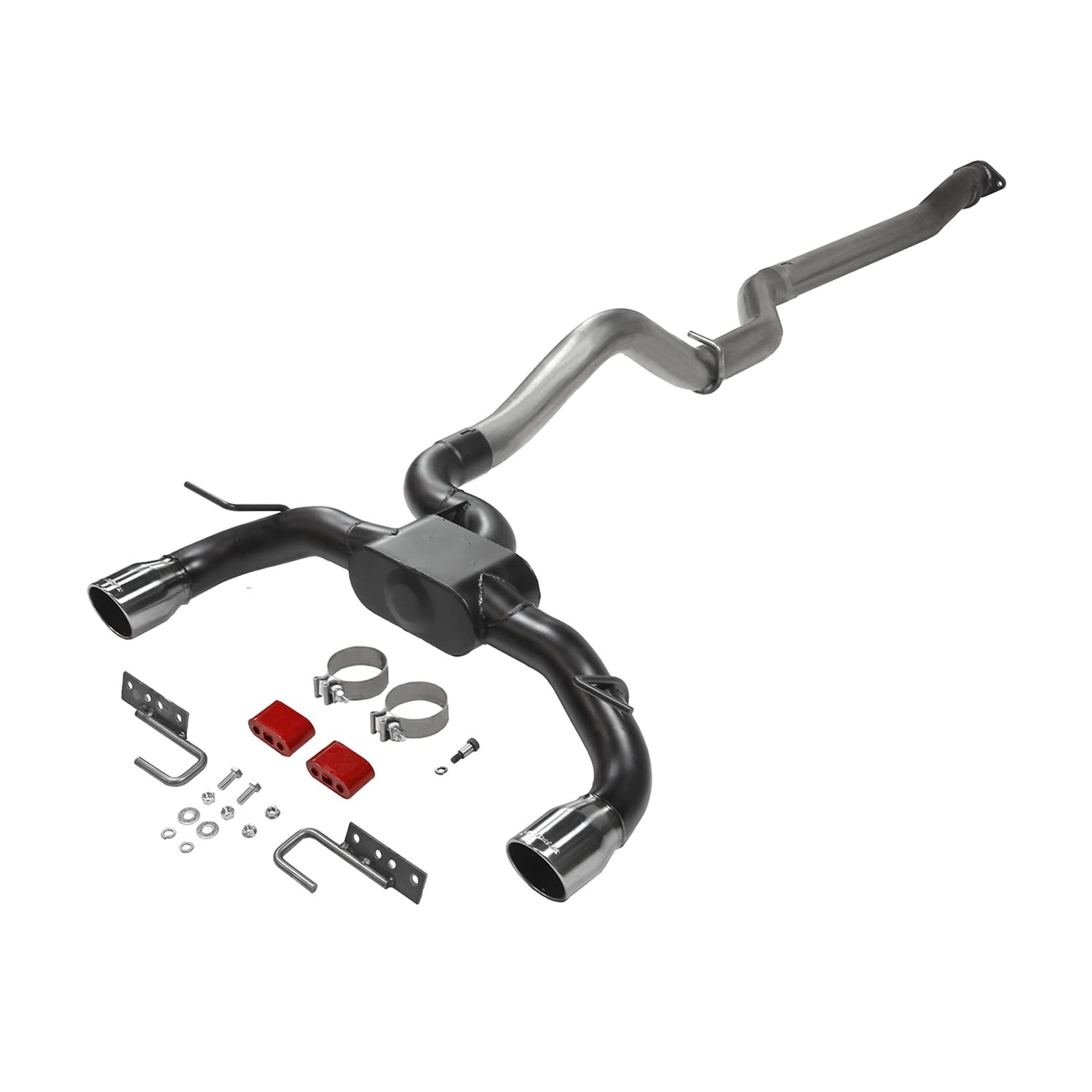 Flowmaster 818101 Outlaw Cat-Back Exhaust System Stainless Dual Exit
