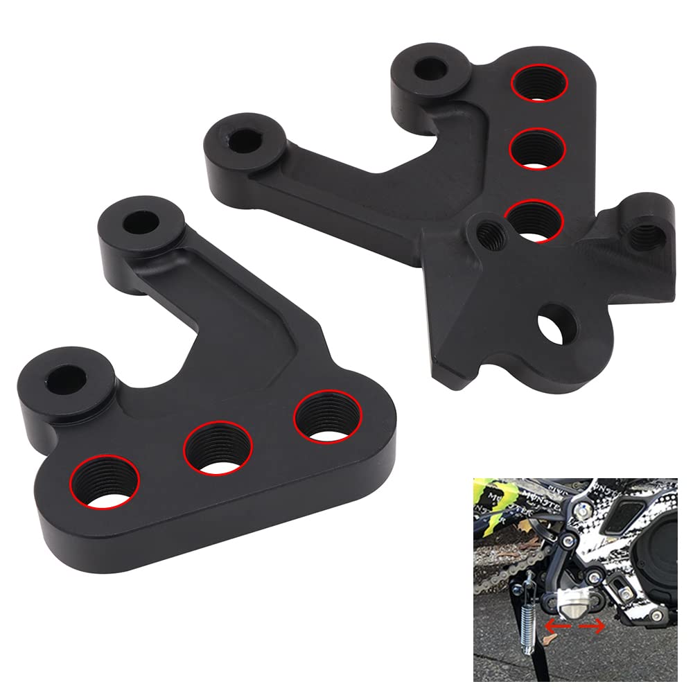 Motorcycle Footbracket Sur Ron Foot Pegs Bracket CNC Billet T6-6061 Aluminum Dirt Bike Foot Rest Bracket For Light Bee Sur-Ron X