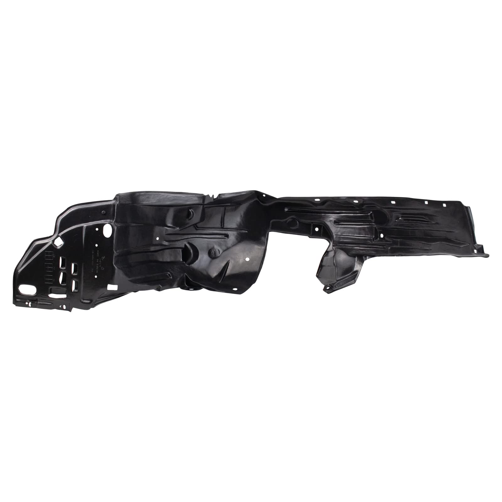 Trq Front Inner Fender Liner Set Compatible With 2010-2011 Honda Insight Ho1248136 Ho1249136