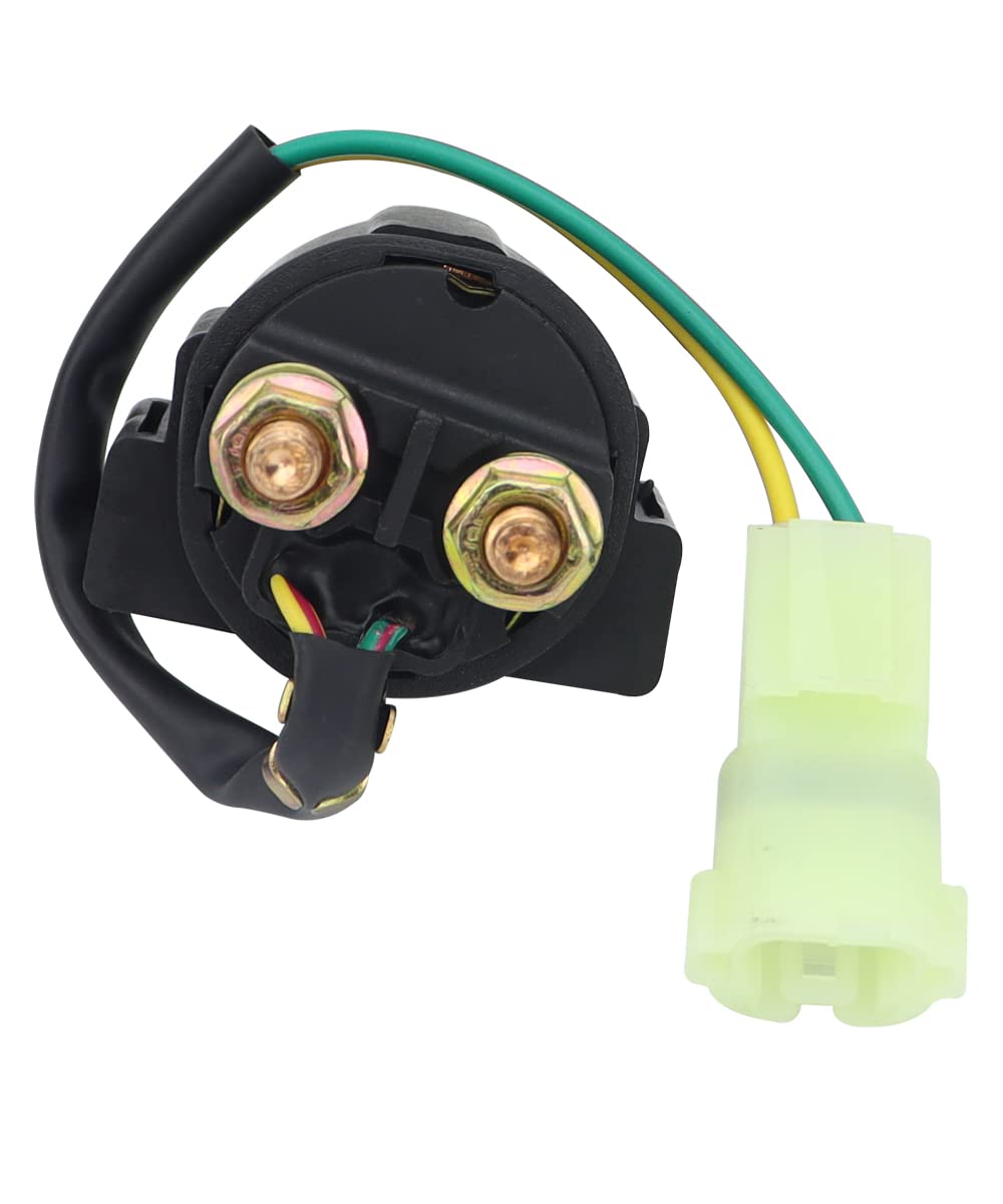 Soarider Starter & Relay for 2008-2020 Honda Recon 250 FourTrax TRX250TE ES TRX250TM, 31200-HM8-B61 19642 410-54133 SMU0478, 200