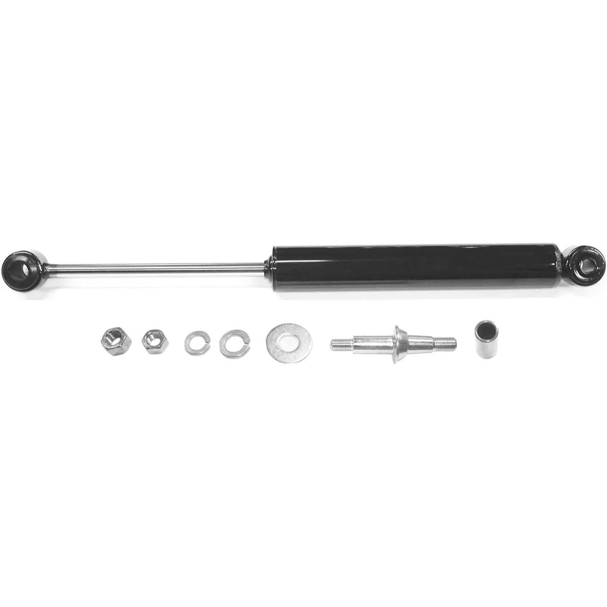Gabriel 14040 Front Steering Dampers Reduce Vibration & Improves Handling for 84-01 Jeep Cherokee; 86-92 Jeep Comanche; 06-18 Je