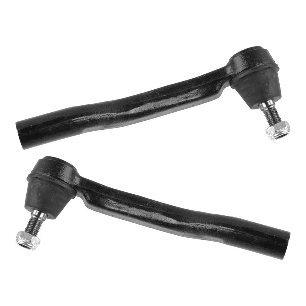 TRQ Front Outer Tie Rod Set Compatible with 2004-2010 Toyota Sienna
