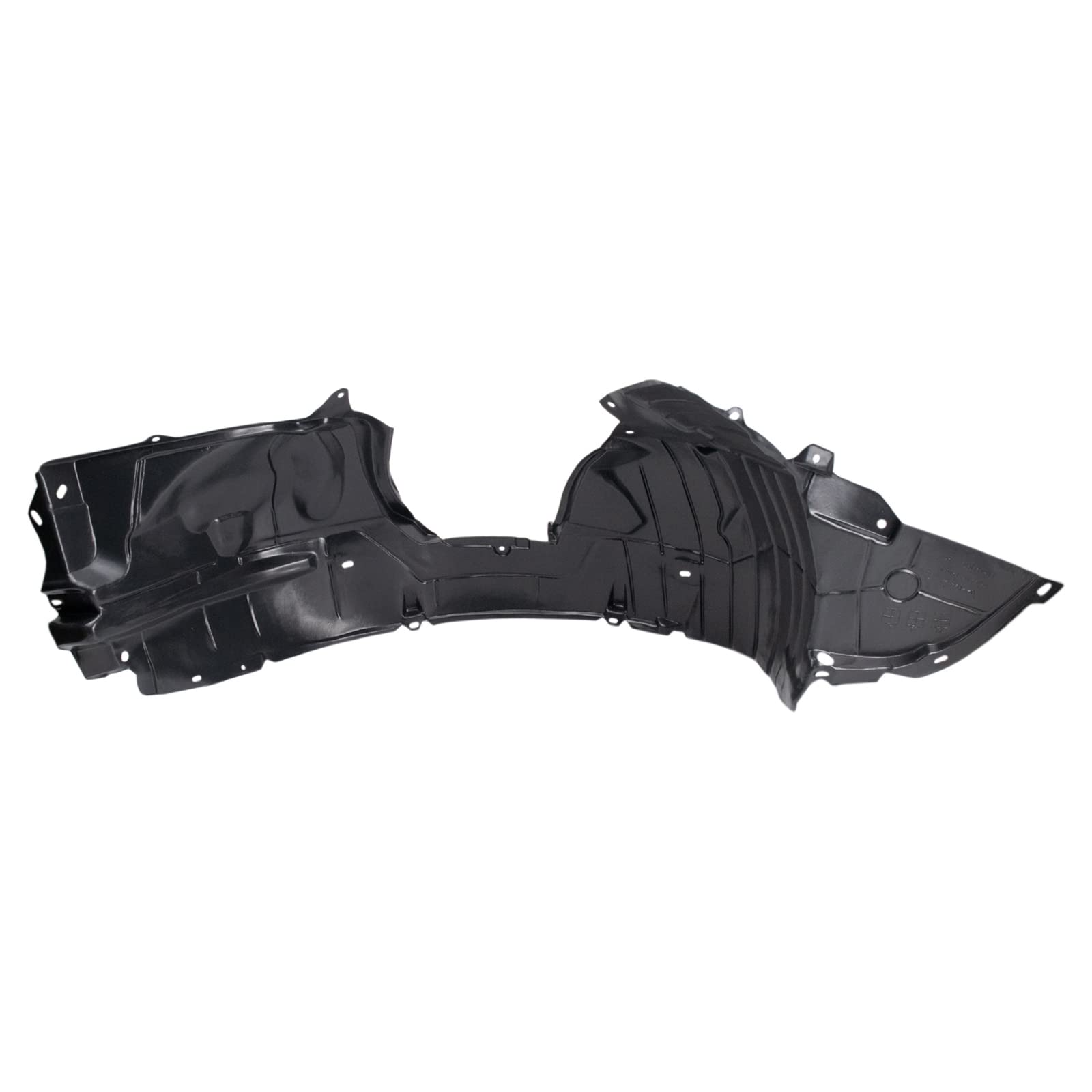 Trq Front Inner Fender Liner Set Compatible With 2007-2012 Nissan Versa Ni1248114 Ni1249114