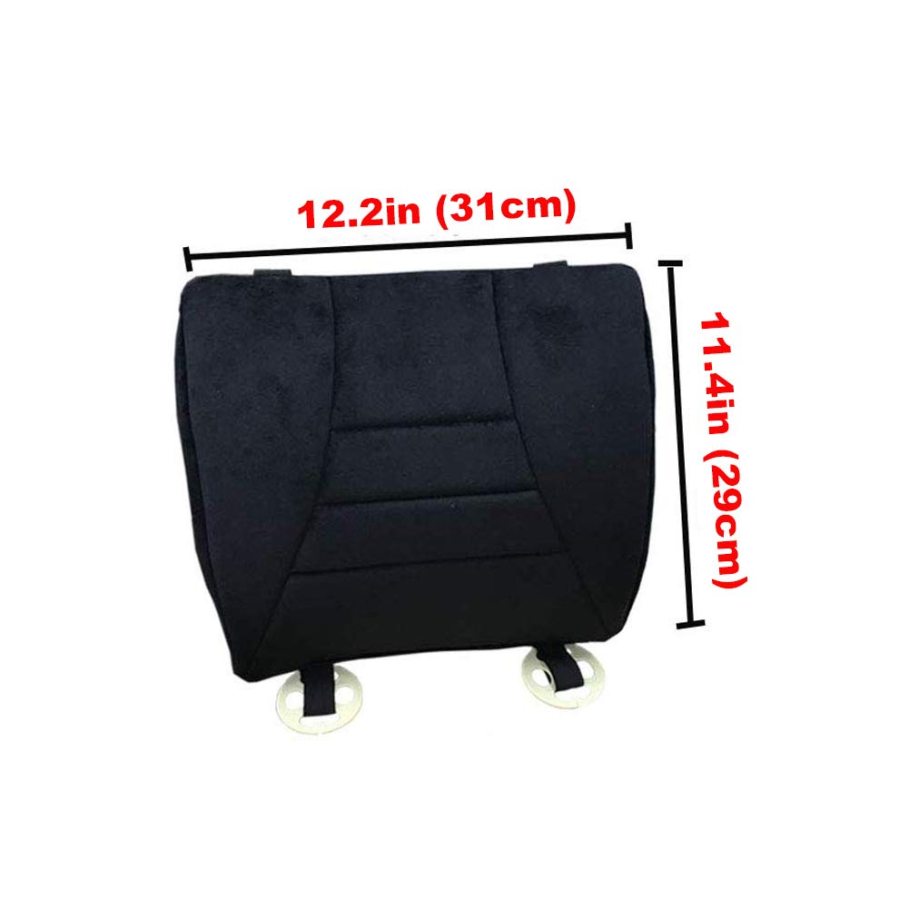 Big Hippo Lumbar Pillow - Orthopedic Foam Support for Lower Back Pain Relief - Ideal for Office Chair & Car Seat - Model YK-FBA-CY