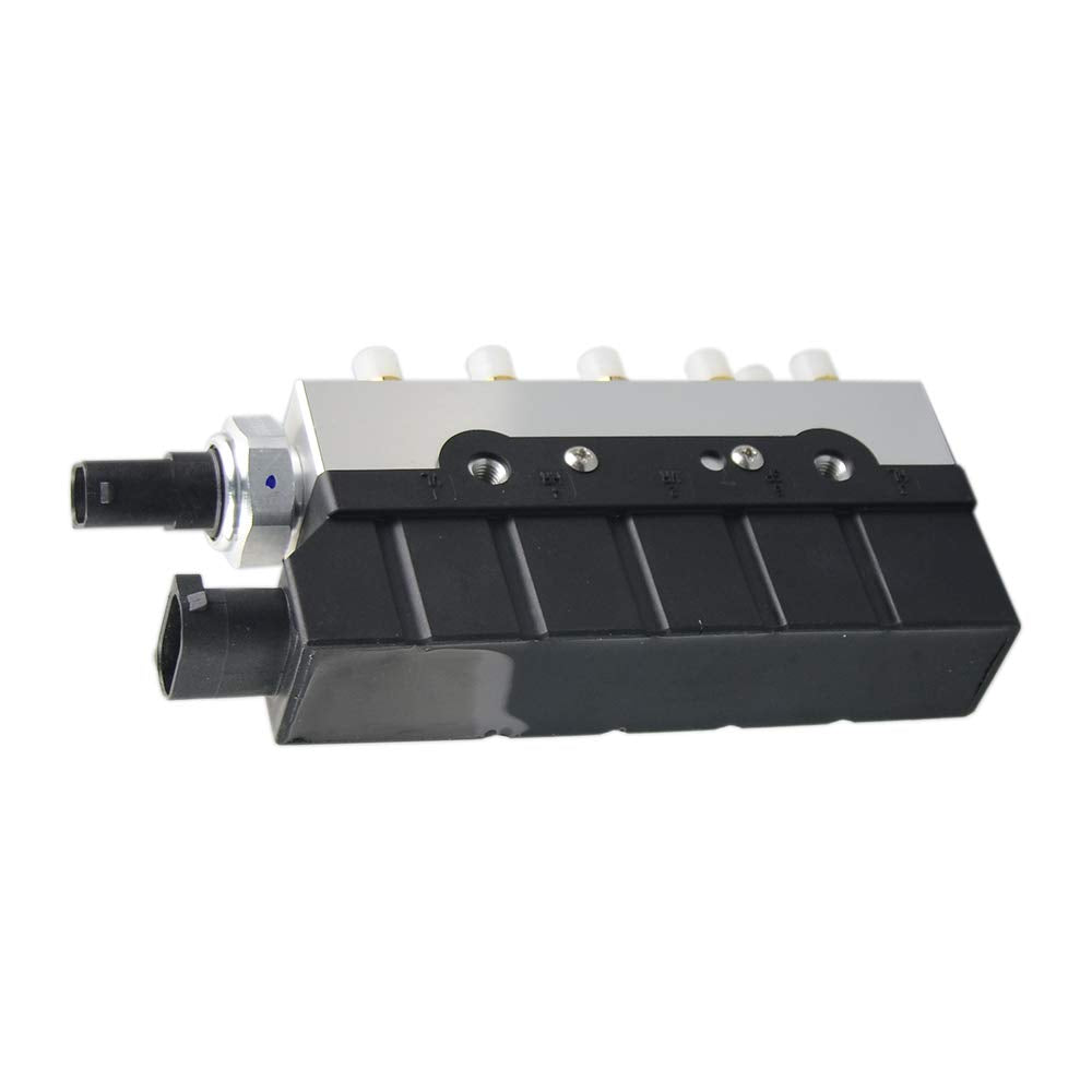 2203200258 Air Suspension Valve Block Compatible with Mercedes W220 S350 S430 S500 S600 S55 S6 Air matic 2113200304 220 320 02 5