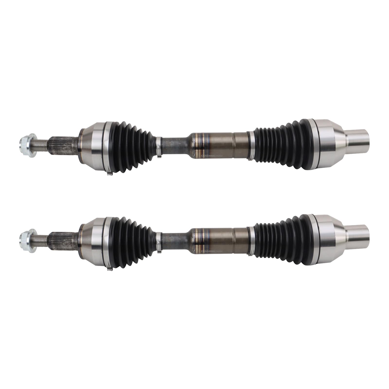 TRQ Front CV Axle Shaft Set for 2012-2018 Ram 1500 & 2019-2021 Classic, Heavy Duty, Model CSA55786