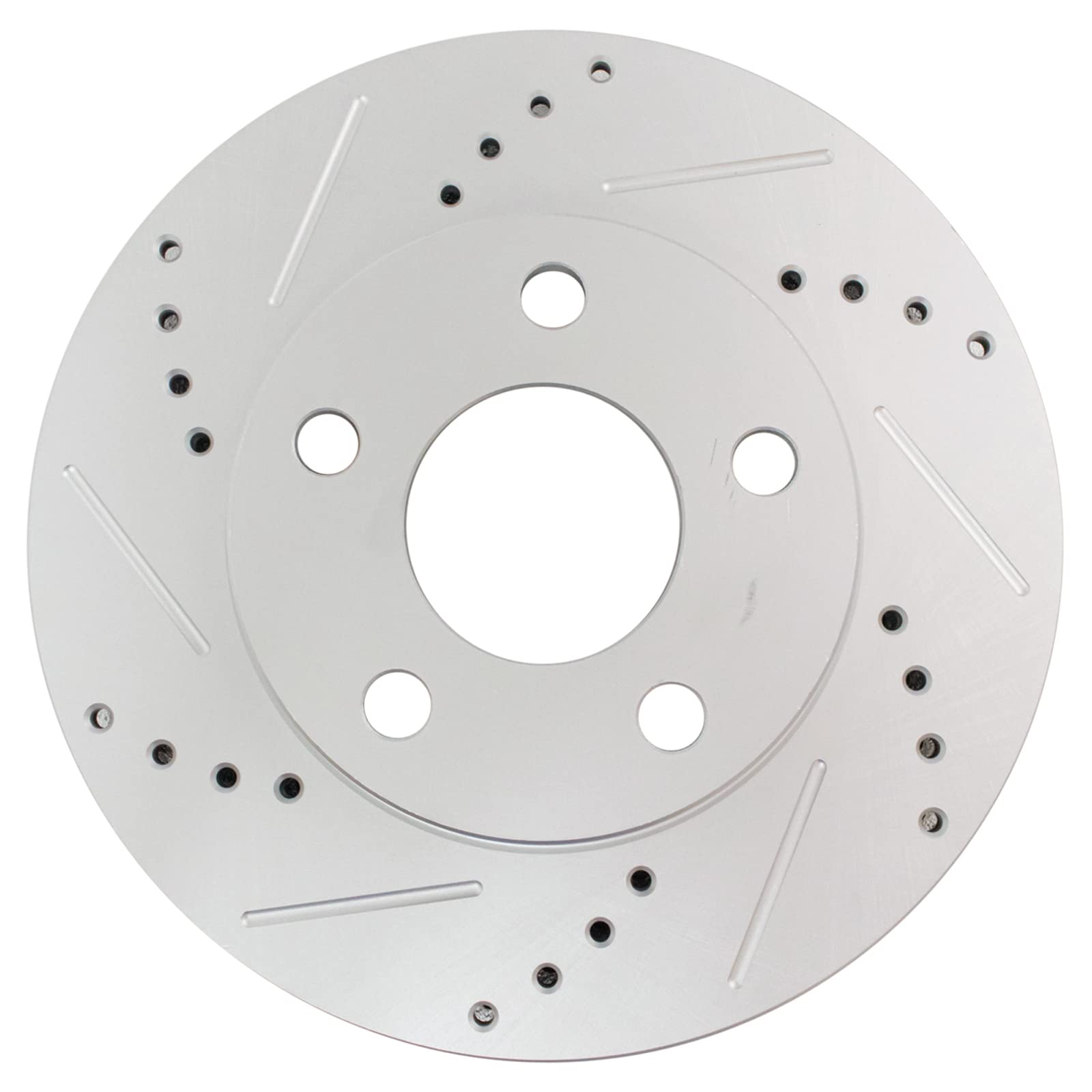 Trq Front Performance Brake Rotor Drilled Slotted Pair Set For 88 / Bonneville/Century/Grand Prix/Intrigue/Lesabre/Montana/Regal