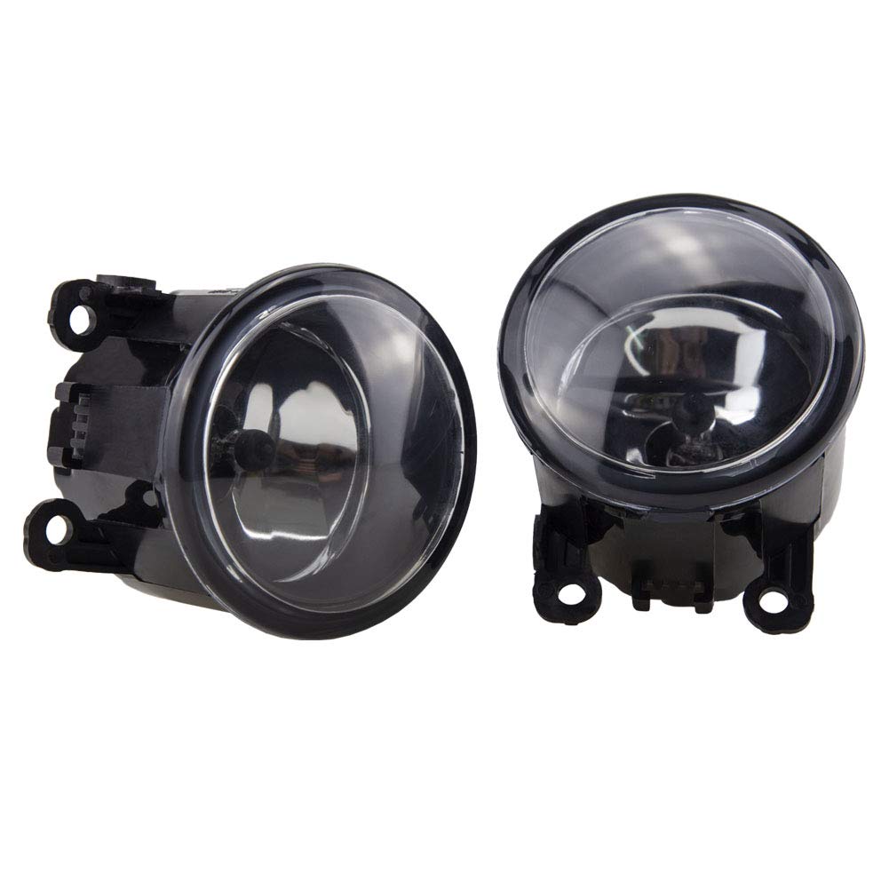 FANLIDE Fog Lights Assembly Front fit for Ford Explorer Fusion Focus and Lincoln and Honda CR-V Pilot and Nissan Subaru Acura, R