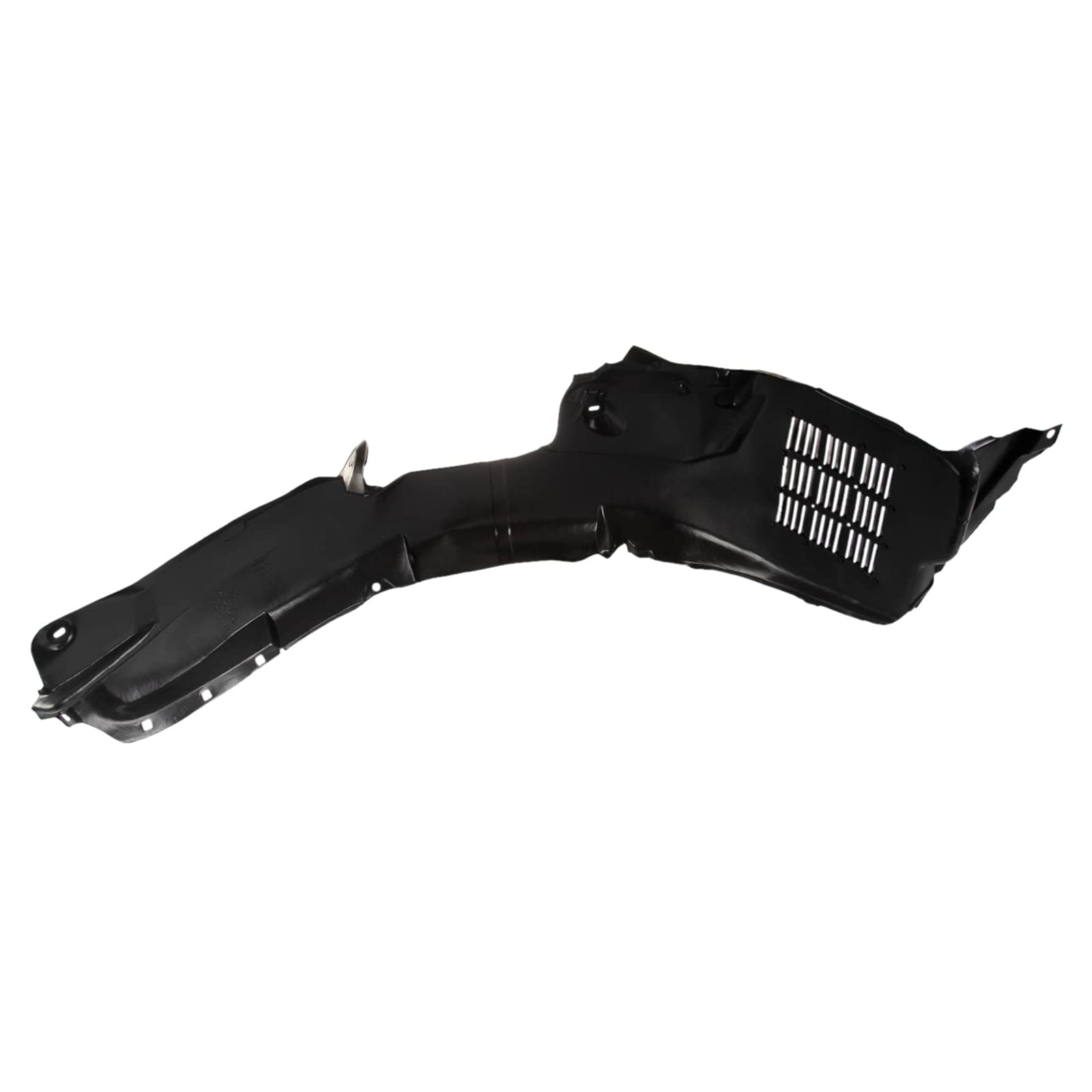 Trq Front Inner Fender Liner Set Compatible With 2010-2011 Kia Soul Ki1248115 Ki1249115