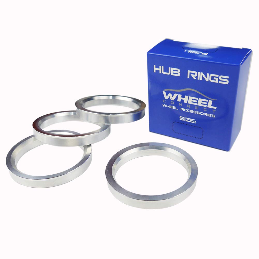 Wheel Connect Hub Centric Rings, 112 To 93.1, Set Of 4, Aluminium Alloy Hubrings, O.D:112Mm- I.D 93.1Mm. A