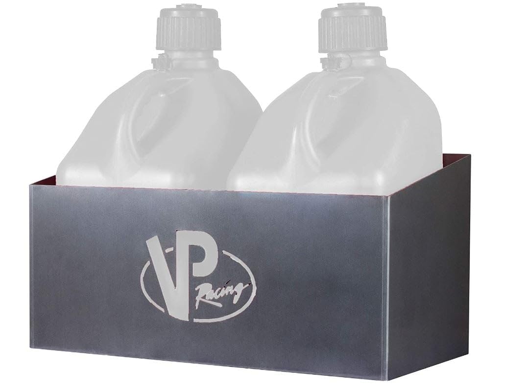 Vp Racing Fuels 3050 Aluminum Storage Rack For 5 Gallon Motorsport Containers. Bottomless Storage Rack Features Vp Logo Cut-Out.