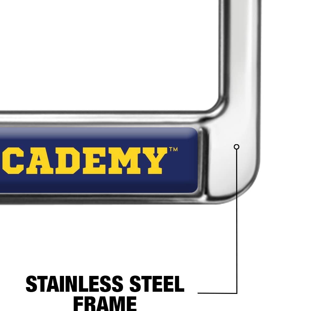 Massachusetts Maritime Alumni Logo Full Size Standard License Plate Metal Frame
