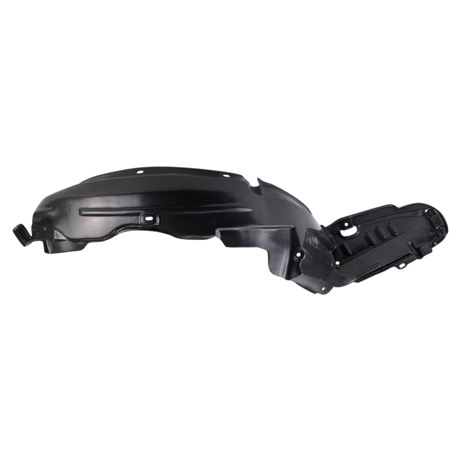 Trq Inner Fender Liner Set Compatible With 1997-2001 Honda Prelude Ho1248115 Ho1249115