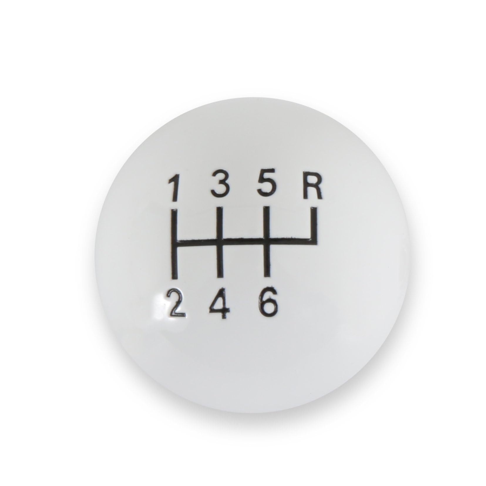 Hurst 1630040 Classic 6-Speed Knob , White
