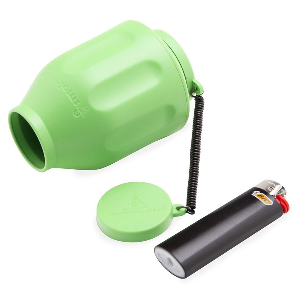 Smokebuddy Original Black Personal Air Filter - Medium Size, Black Plastic Design
