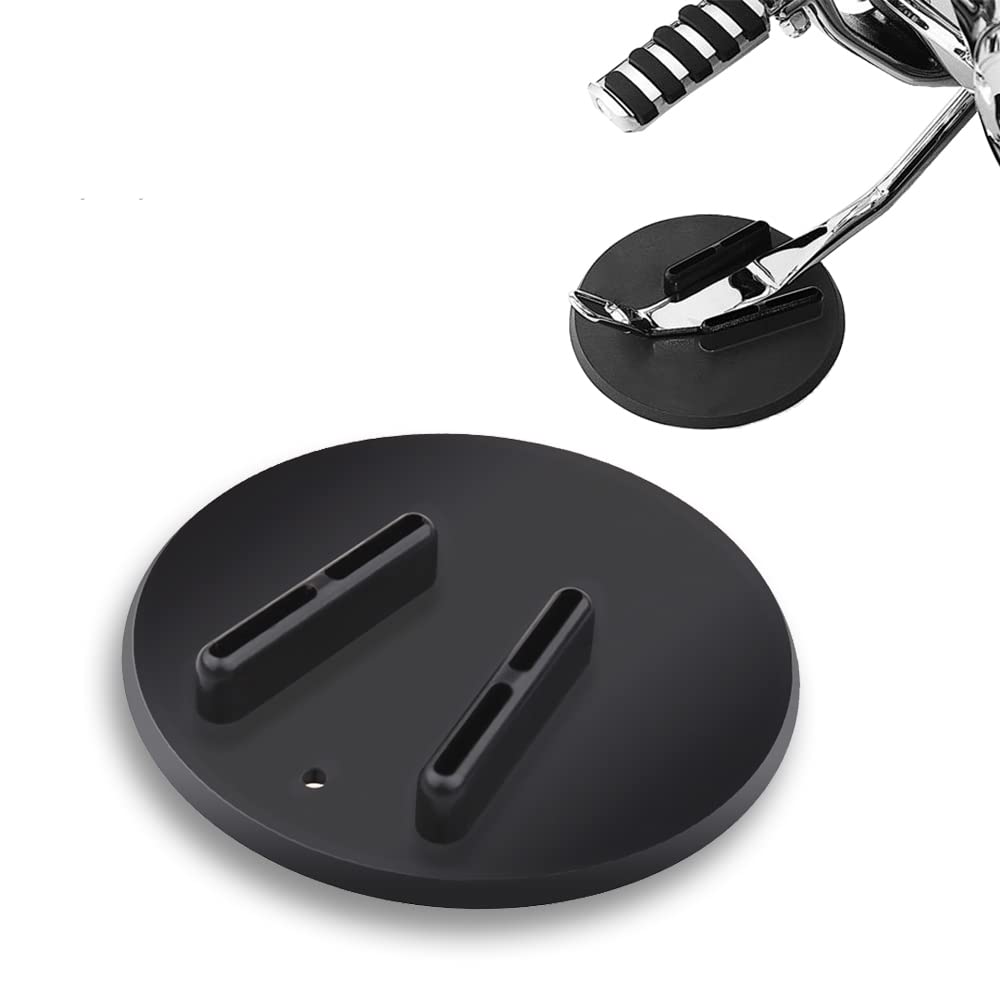 Sunpie Motorcycle Accessories Kickstand Pad Stand Support Plate For All Motorcycle Universal Parking Plate Helps Park Your Bike On Hot Pavement Grass Soft Ground, Valentine Gifts For Him