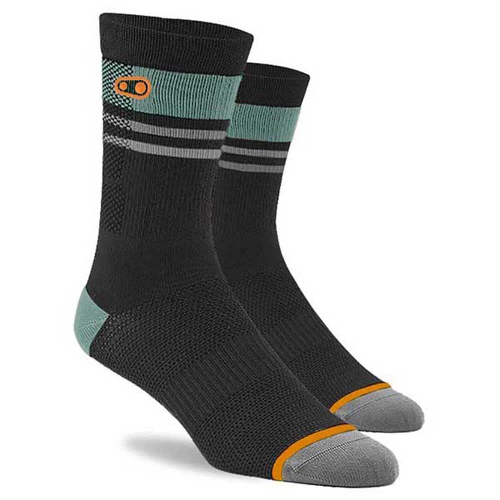Icon MTB Socks - Black/Green