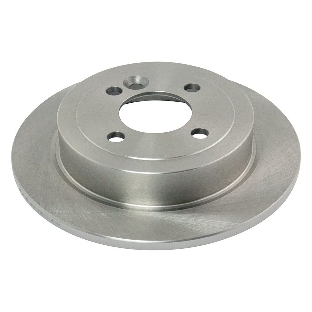 Trq Rear Brake Rotors Set Solid Compatible With 2002-2006 Mini Cooper