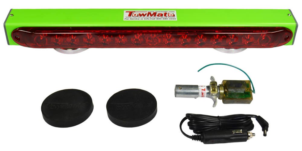 22 Lime Light Wireless Tow Light Bar With 7 Pin Rv Style Transmitter
