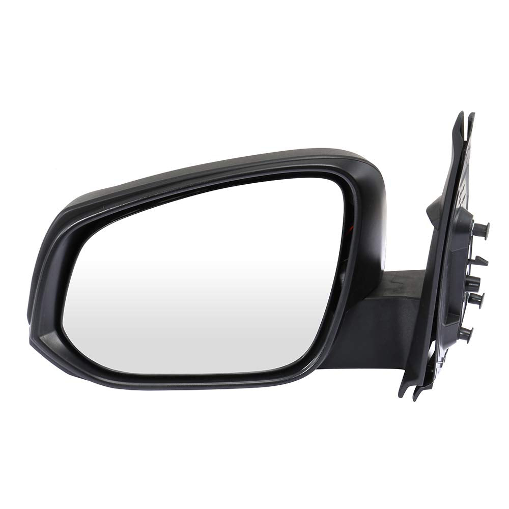 SCITOO Driver Side View Mirror Fit For Toyota For Tacoma 2016-2023 Manual Folding Heated Power Adjustment Black Left Outside Ext