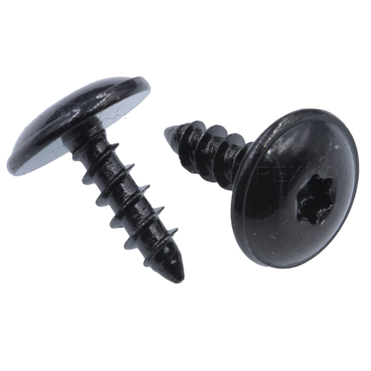 Rexka 50Pcs T25 Fender Liner Splash Shield Bumper Cover Self Tapping Torx Screw Compatible With N90974701 Volkswagon Audi Porsch