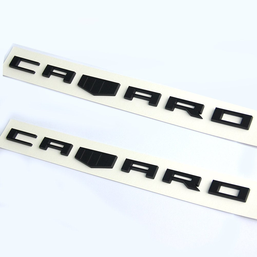 Yoaoo 2Pack 3D Zl1 1LE Emblem Badges, Metal, Matte Black, Compatible with Zl1 1LE, RS, SS, Z28,