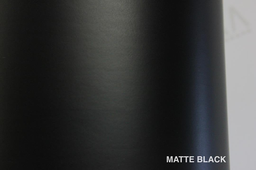VViViD Matte Black Vinyl Wrap - Adhesive Film with Air Release, 300" x 60", Durable Vinyl