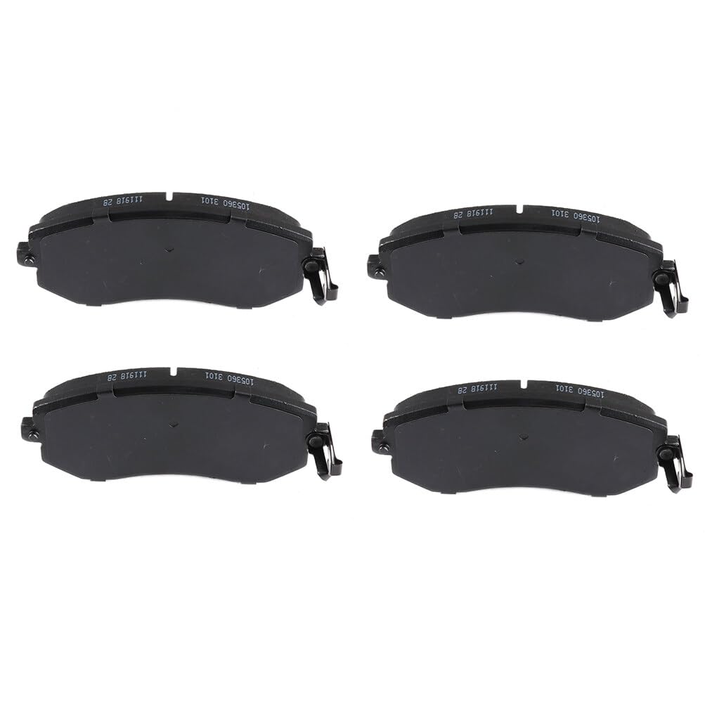 Cciyu D1539 Front Semi-Metallic Disc Brake Pads Kit For Scion Fr-S 13-16,For Subaru Brz 13-18,For Subaru Impreza 11-16,For Subar