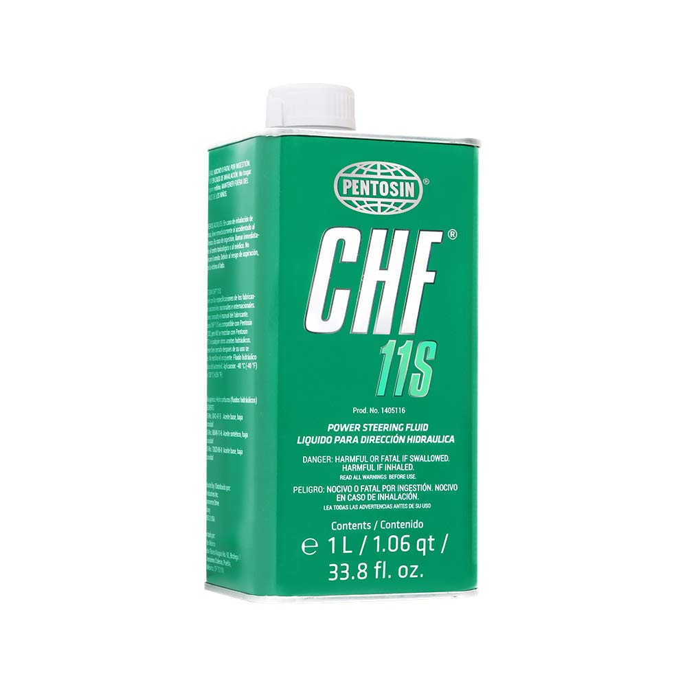 Pentosin CHF 11S Synthetic Hydraulic Fluid, 1 Liter - Multi-Compatible for Audi, BMW, Mercedes, Volkswagen, and More