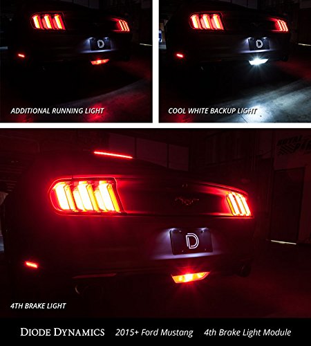 Diode Dynamics 4th Brake Light Module for Ford Mustang 2015-2021 - Red/White