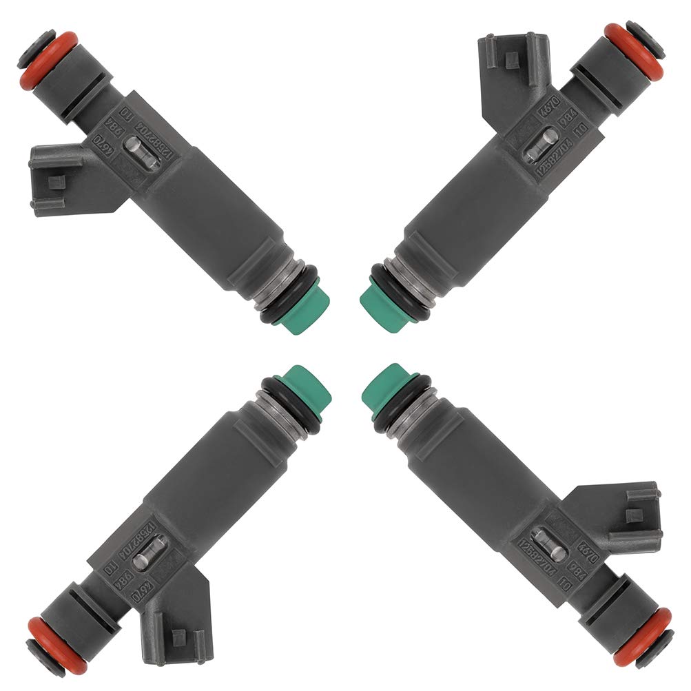Injectors Kit,SCITOO 12 Holes Fuel Injector fit for 06-07 for Chevrolet for Cobalt/Cobalt/HHR, 06-08 for Chevrolet for Malibu, 0