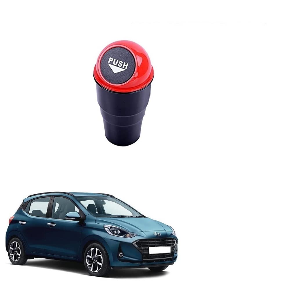 SPREADX Car Trash Bin Garbage Dustbin for Universal item suitable for Hyundai i10 Grand Nios