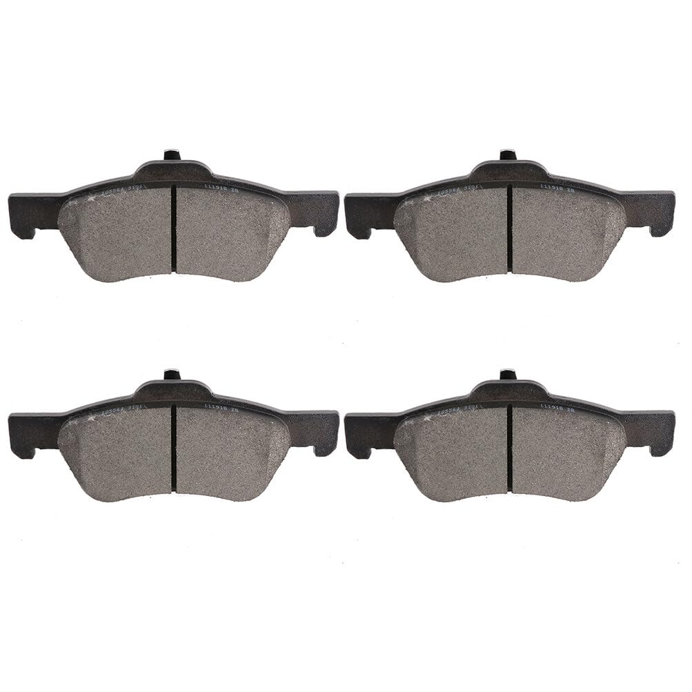 Cciyu D1047 Front Semi-Metallic Disc Brake Pads Kit 2008-2012 For Ford Escape,2009-2011 For Mercury Mariner 4Pcs