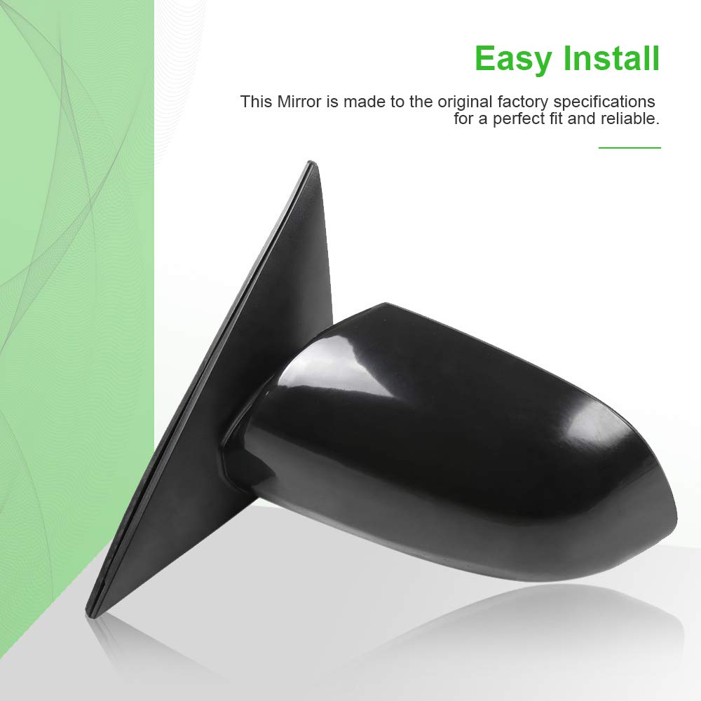 Scitoo Side View Mirror Driver Side Mirror Fit Compatible With 2006 2007 2008 2009 2010 For Hyundai Sonata Hy1320149 Power Adjustment Heating